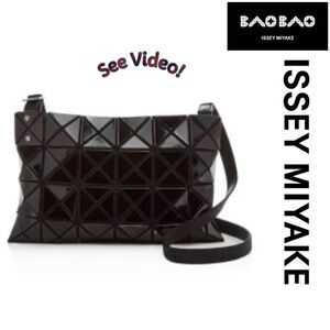 ✨ Bao Bao Issey Miyake Lucent glossy shoulder bag MSRP $525 +COA✨